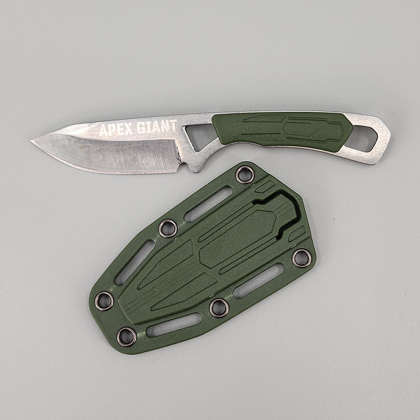 Neck Knife - Small Fixed Blade Knife With Kydex Sheath