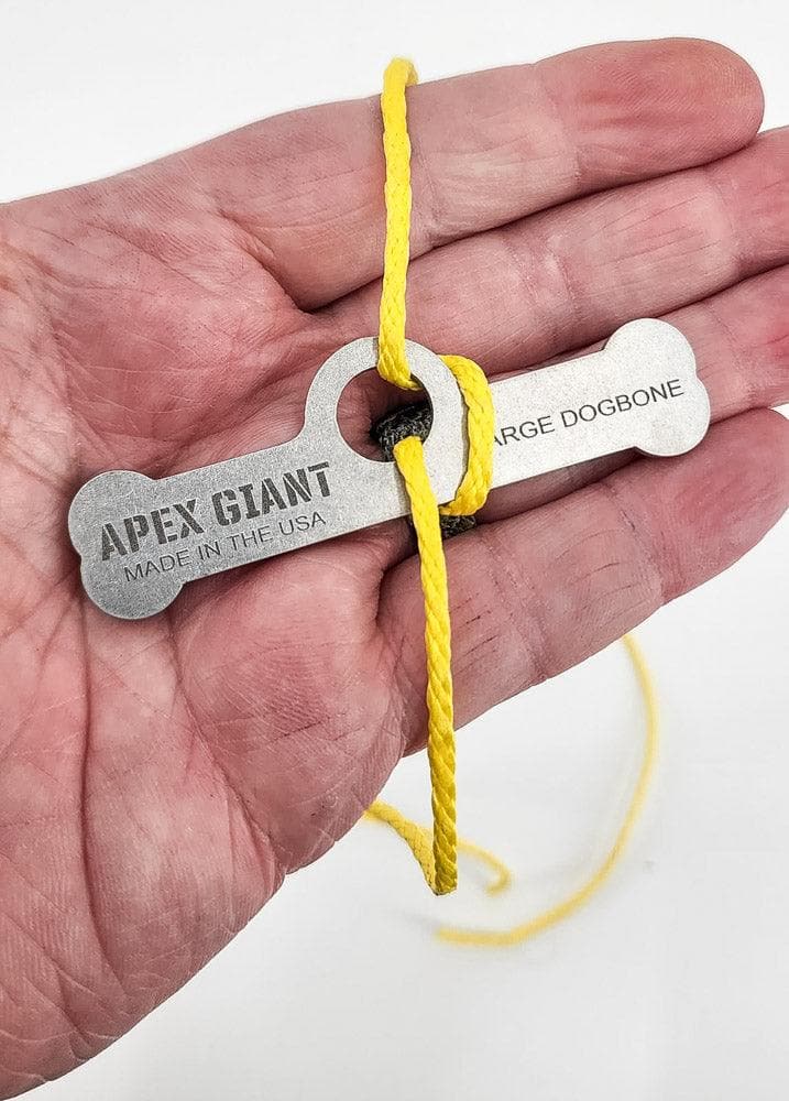 "Dogbone" Bear bag toggle (PCT Method food bag hang) (APEX GIANT)