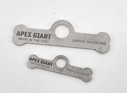 "Dogbone" Bear bag toggle (PCT Method food bag hang) (APEX GIANT)