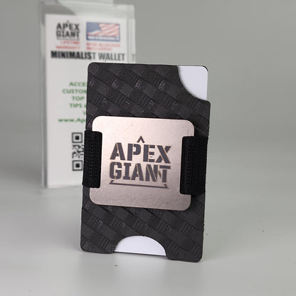 Wallet - Basket Weave Storm Gray - APEX GIANT