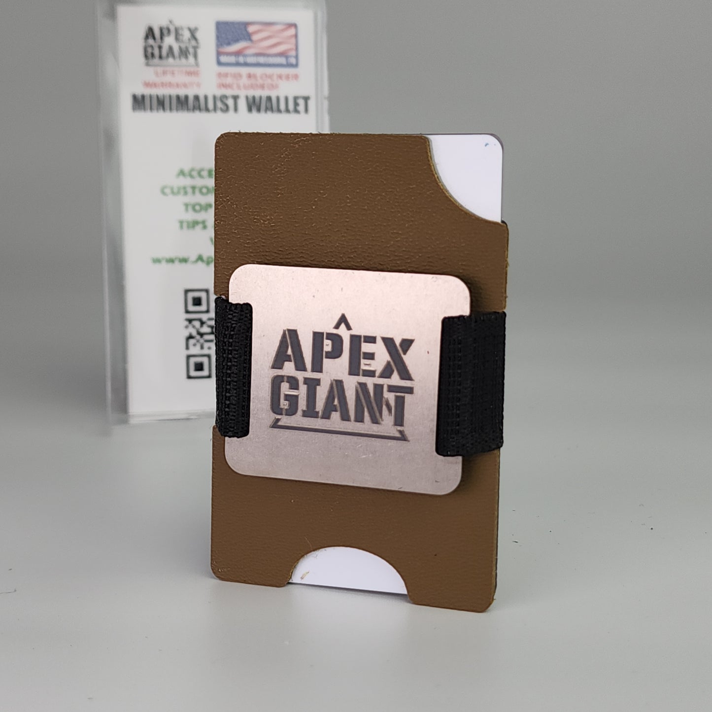 Wallet - Coyote Brown - APEX GIANT