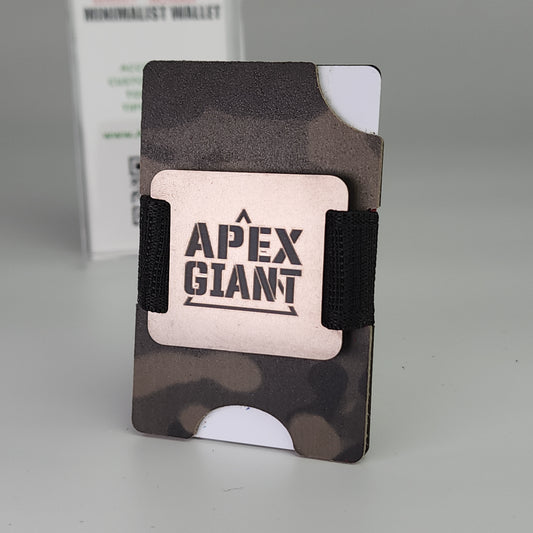 Wallet -SuperCam Camo Flat Dark Earth - APEX GIANT