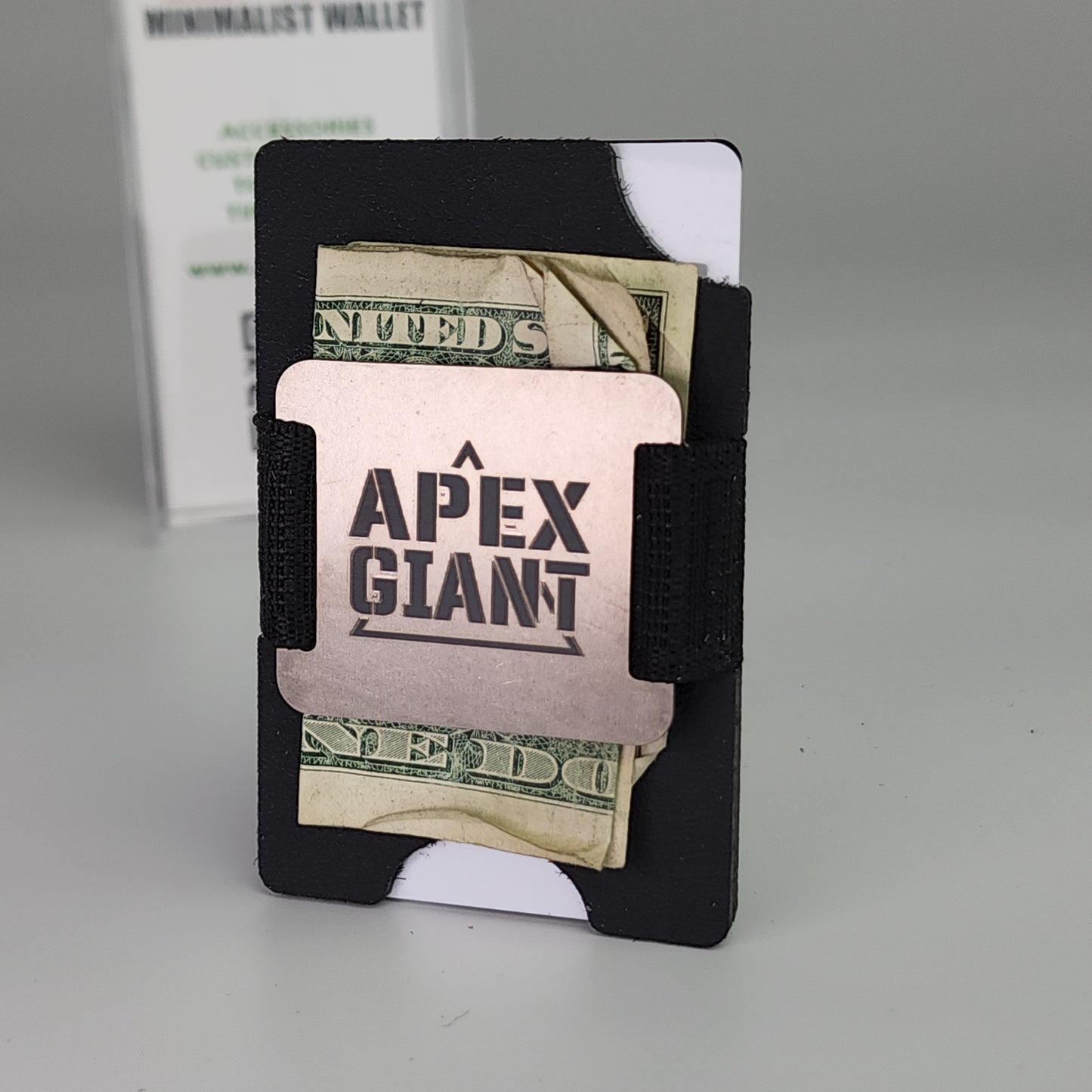 Wallet -Tactical Black - APEX GIANT
