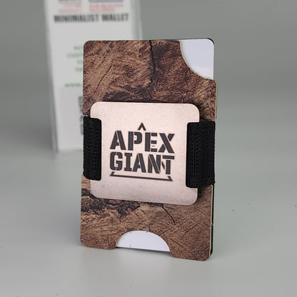 Wallet - Wood Pattern 1 - APEX GIANT