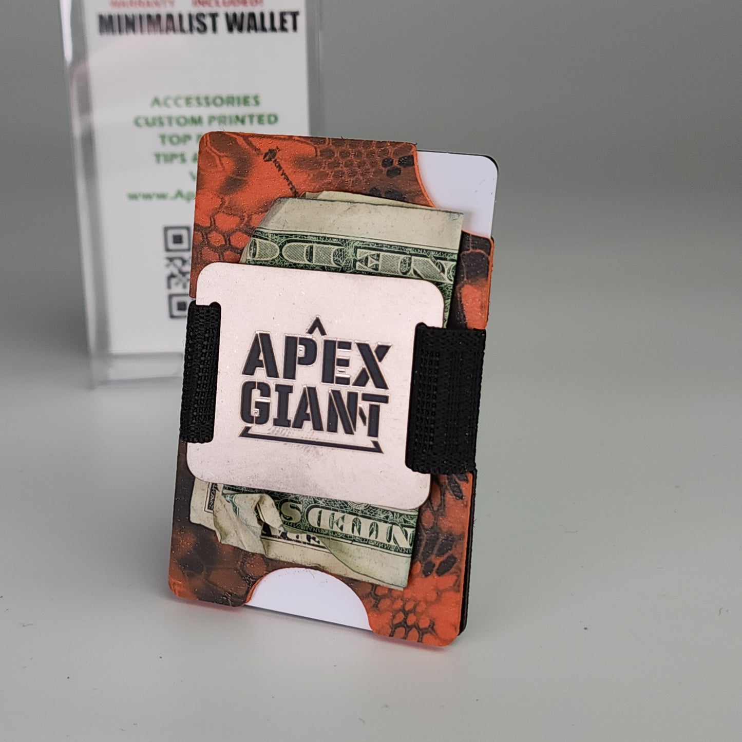 Wallet - Kyptek Xtreme Hunter Orange - APEX GIANT