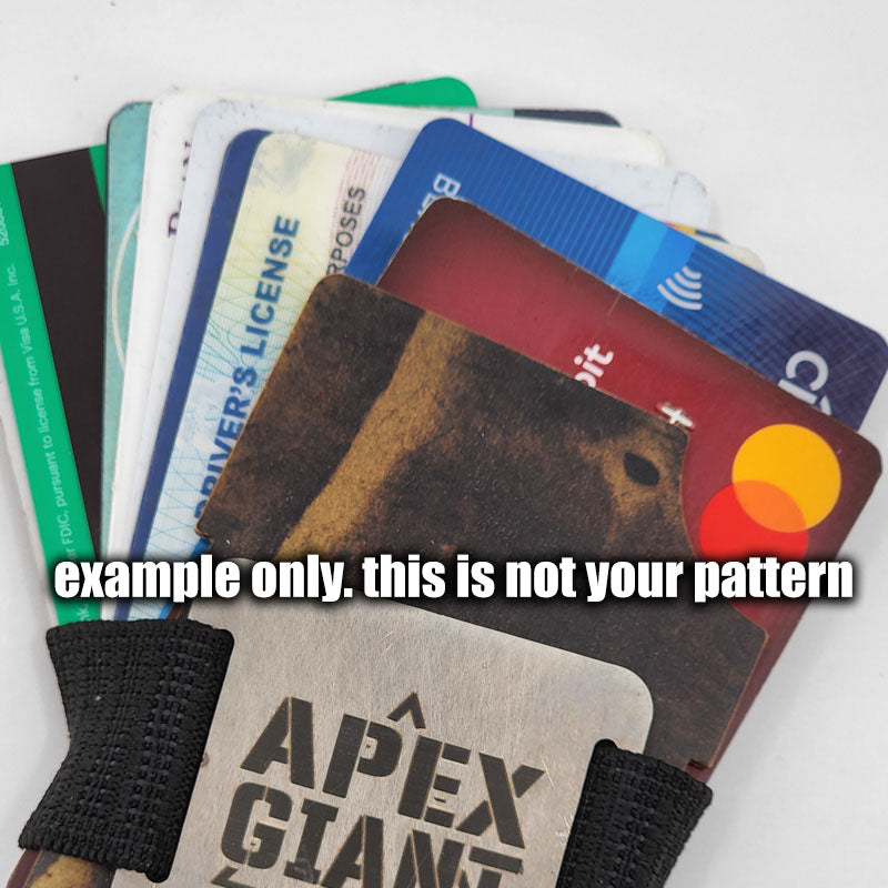 Wallet - HexCam 3D Blue Ridge - APEX GIANT